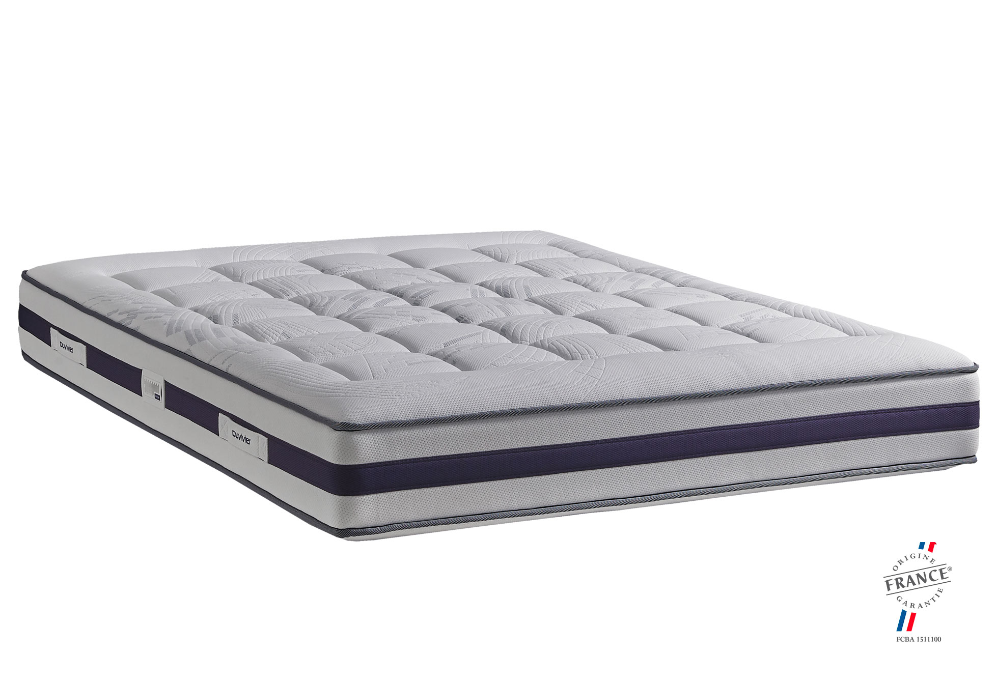 Matelas Ressorts Duvivier CHAMBLY  160x200 (Queen size)